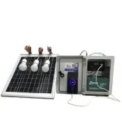 Taşınabilir Solar Sistem ( 3 Lambalı Sistem )