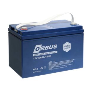 ORBUS / 12V 100AH - Derin Deşarjlı Jel Akü